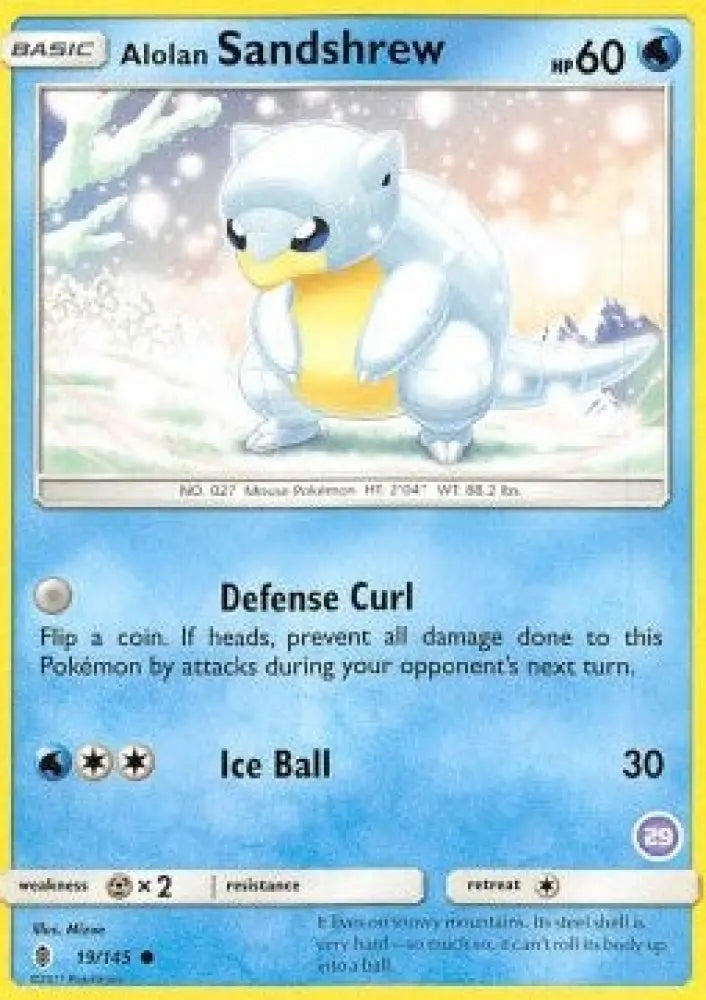 Alolan Sandshrew - Guardians Rising (Fixed) [GRI-19]