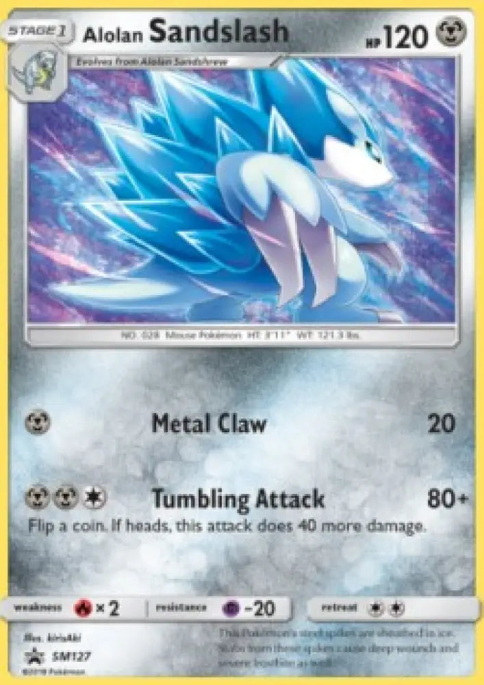 Alolan Sandslash - SM Black Star Promos (Promo) [SM-127]