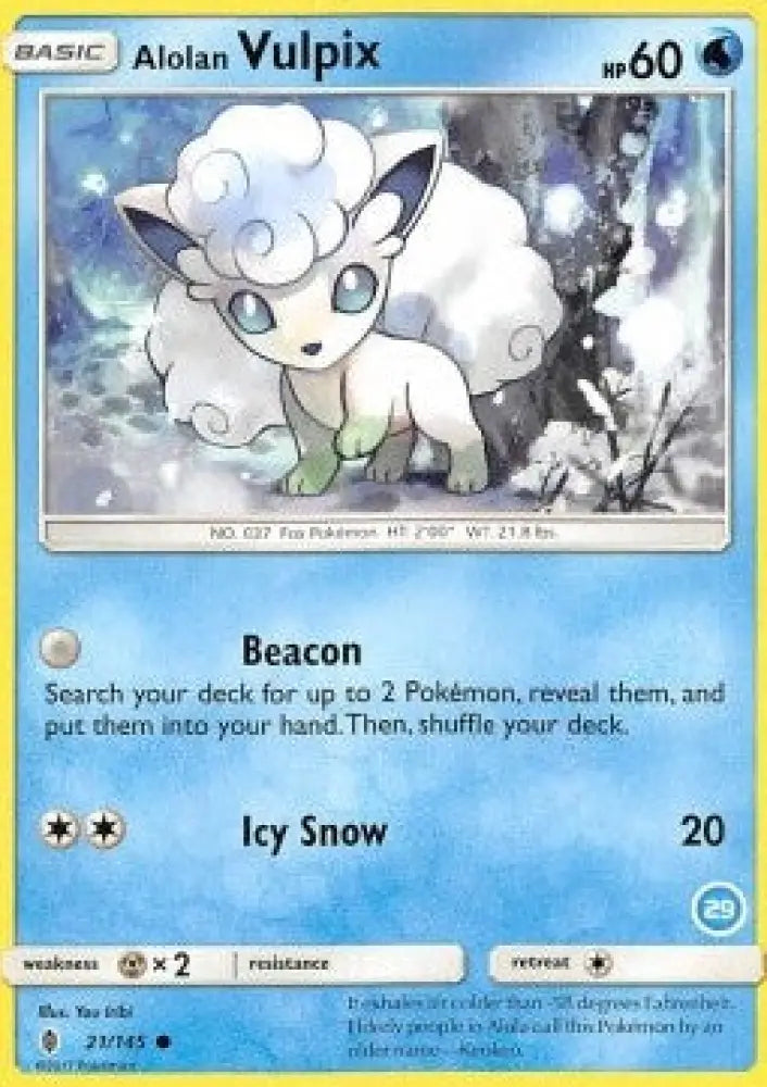 Alolan Vulpix - Guardians Rising (Fixed) [GRI-21]