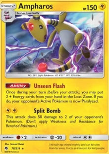 Ampharos - Lost Thunder (Holo Rare) [LOT-78]