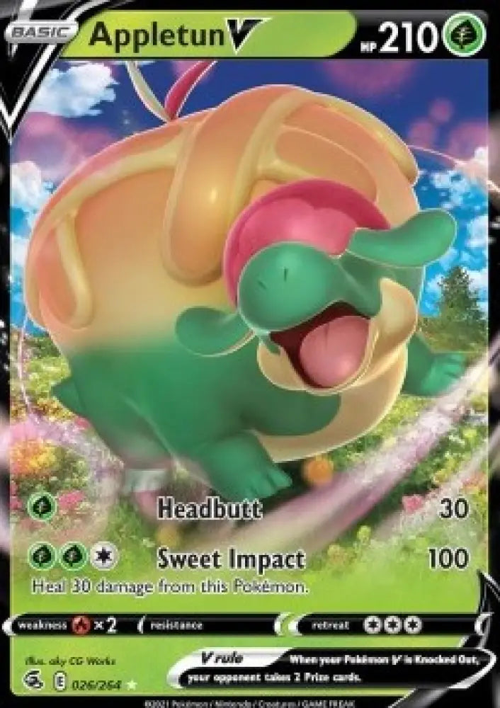 Appletun V - Fusion Strike (Ultra Rare) [FST-026]