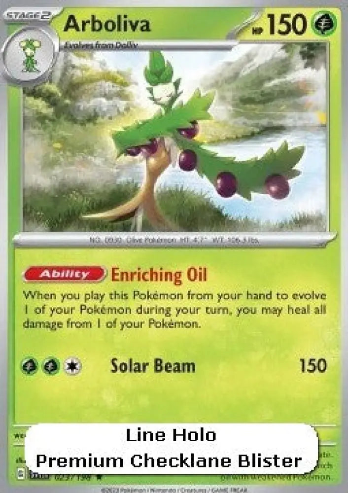 Arboliva - Scarlet & Violet (Promo) [SVI-023]