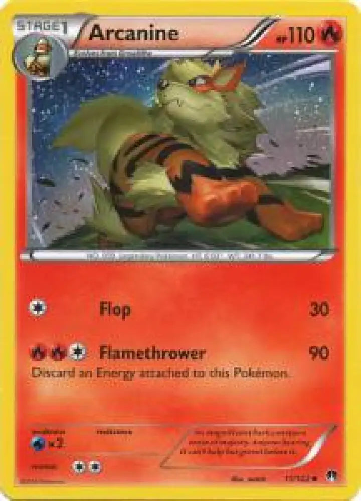 Arcanine - BREAKpoint (Uncommon) [BKP-11]