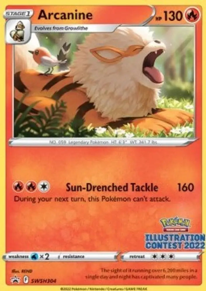 Arcanine - SWSH Black Star Promos (Promo) [SWSH-304]