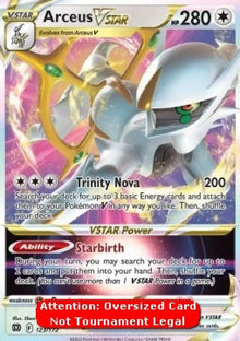 Arceus VSTAR - Brilliant Stars (Oversized) [BRS-123]