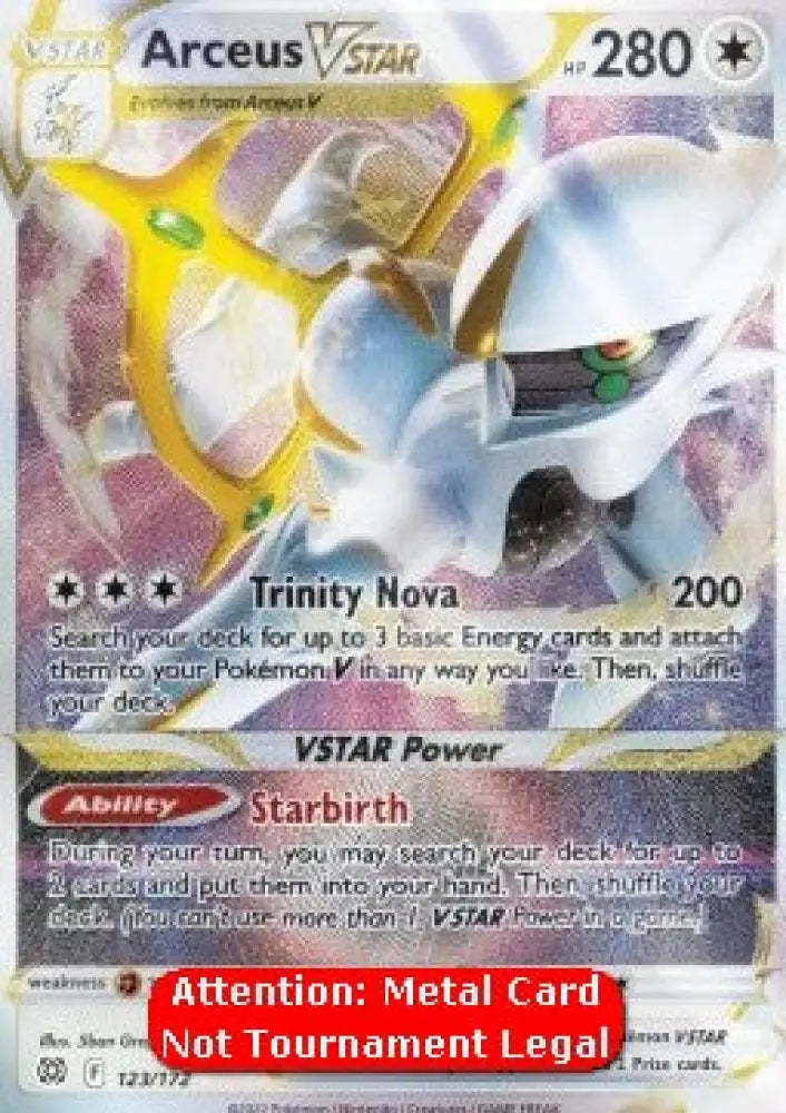 Arceus VSTAR - Brilliant Stars (Promo) [BRS-123]