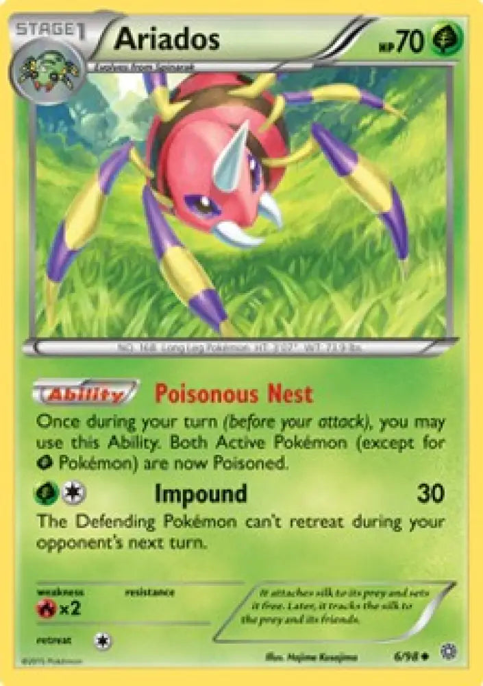 Ariados - Ancient Origins (Uncommon) [AOR-6]