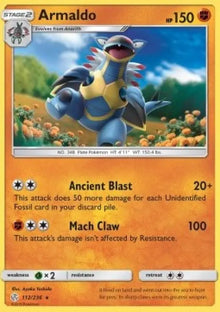 Armaldo - Cosmic Eclipse (Rare) [CEC-112]