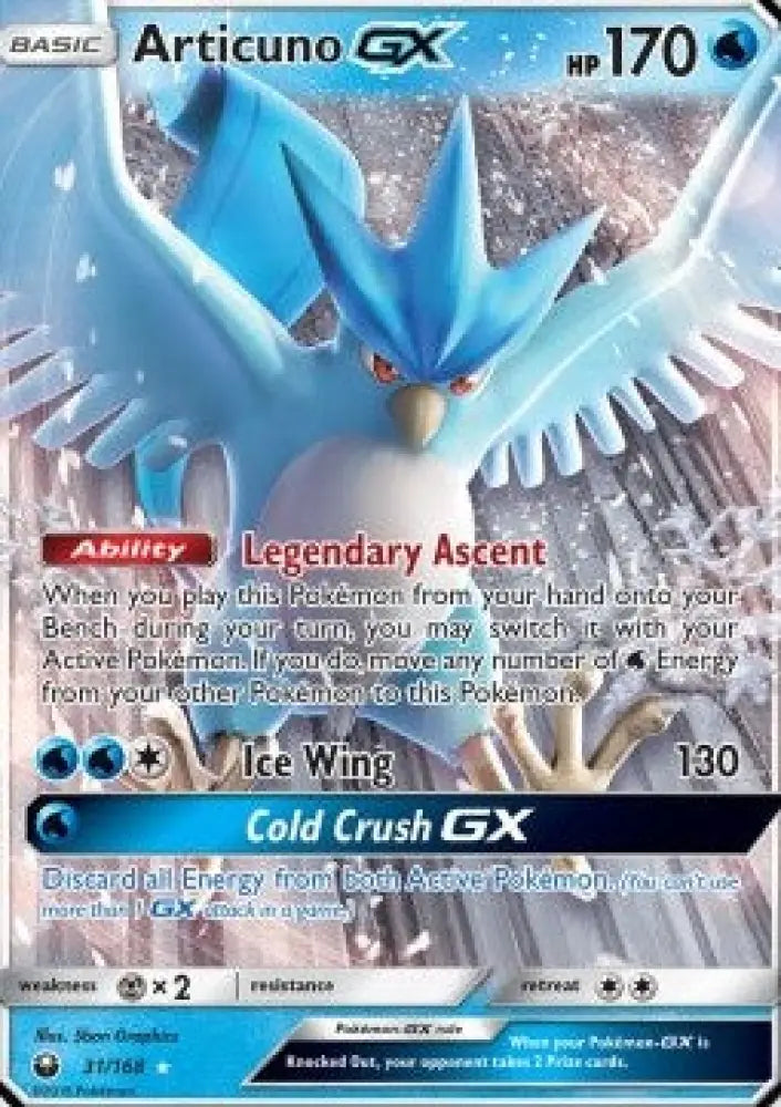 Articuno GX - Celestial Storm (Ultra Rare) [CES-31]