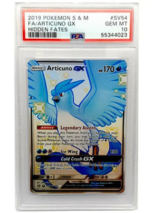 Articuno GX - Hidden Fates (Secret Rare) [HIF-SV54] - English / Mint / PSA 10.0 Normal - Pokémon Single pokemon karten