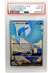 Articuno GX - Hidden Fates (Secret Rare) [HIF-SV54] - English / Mint / PSA 10.0 Normal - Pokémon Single pokemon karten