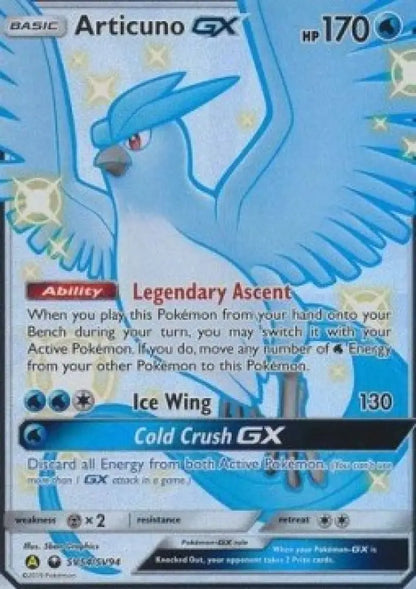 Articuno GX - Hidden Fates (Secret Rare) [HIF-SV54]