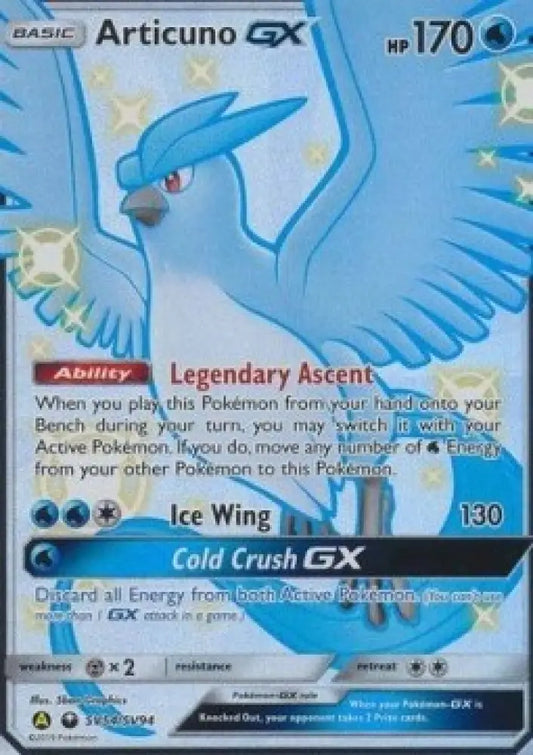 Articuno GX - Hidden Fates (Secret Rare) [HIF-SV54]