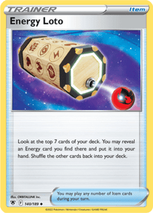 Astral Radiance Energy Loto 140/189 Englisch - Sammelkarten