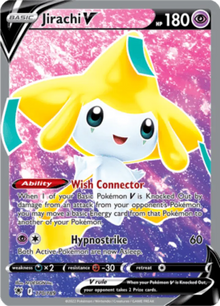 Astral Radiance Jirachi V 170/189 Englisch - Holo / Near Mint - Sammelkarten
