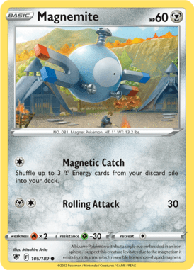 Astral Radiance Magnemite 105/189 Englisch - Sammelkarten