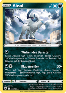 Astralglanz Absol 097/189 Deutsch - Sammelkarten