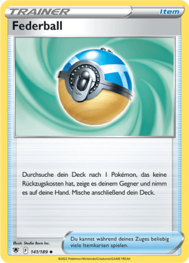 Astralglanz Federball 141/189 Deutsch - Sammelkarten