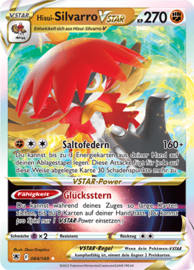 Astralglanz Hisui-Silvarro VSTAR 084/189 Deutsch - Sammelkarten