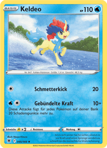 Astralglanz Keldeo 045/189 Deutsch - Sammelkarten