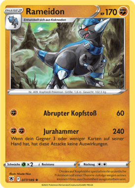 Astralglanz Rameidon 077/189 Deutsch - Sammelkarten