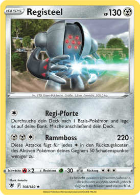 Astralglanz Registeel 108/189 Deutsch - Sammelkarten