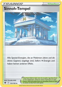 Astralglanz Sinnoh-Tempel 155/189 Deutsch - Sammelkarten