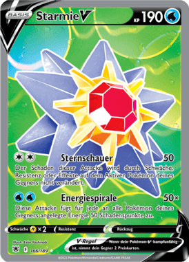 Astralglanz Starmie V 166/189 Deutsch - Sammelkarten