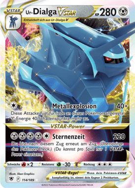 Astralglanz Ur-Dialga VSTAR 114/189 Deutsch - Sammelkarten