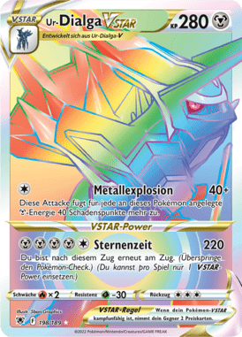 Astralglanz Ur-Dialga VSTAR 198/189 Deutsch - Sammelkarten