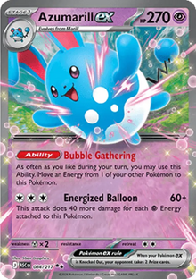 Azumarill ex - Ascended Heroes (Double Rare) [ASC-084]