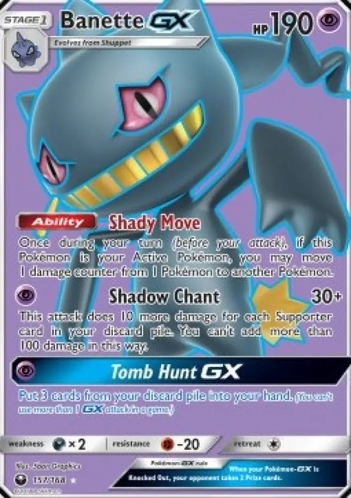 Banette GX - Celestial Storm (Ultra Rare) [CES-157]
