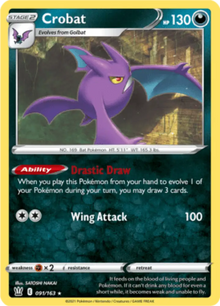 Battle Styles Crobat 091/163 Englisch - Sammelkarten