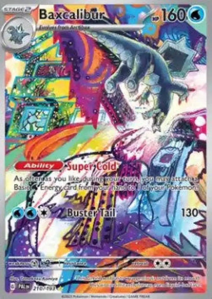 Baxcalibur - Paldea Evolved (Illustration Rare) [PAL-210]