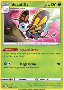 Beautifly - Lost Origin (Holo Rare) [LOR-008]