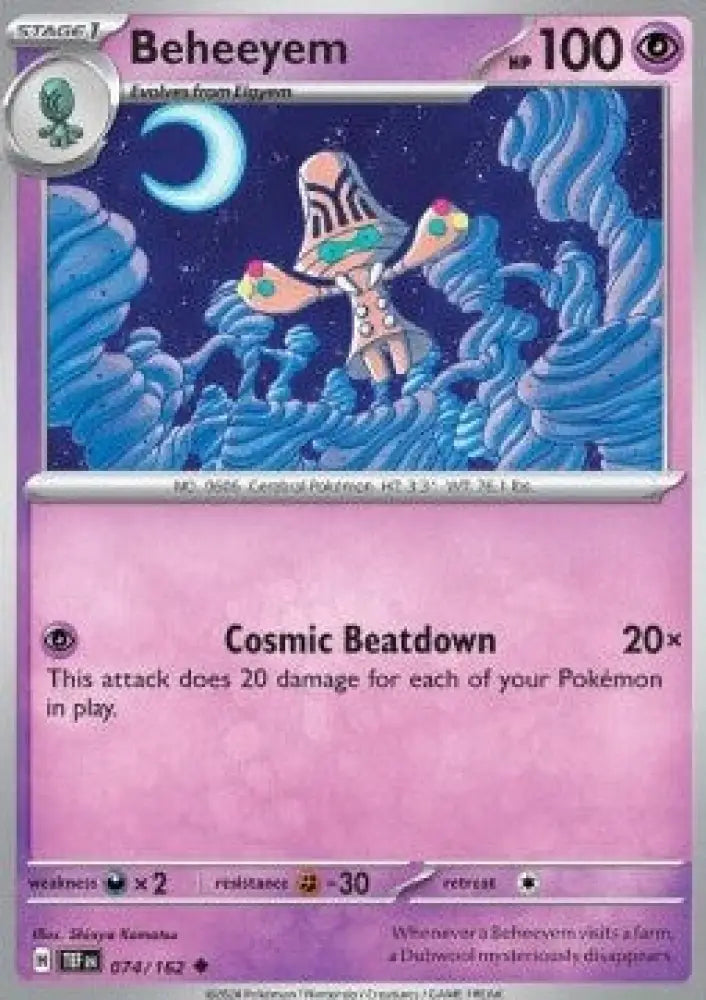 Beheeyem - Temporal Forces (Uncommon) [TEF-074]