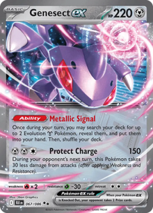 Black Bolt Genesect ex 067/086 Englisch - Sammelkarten
