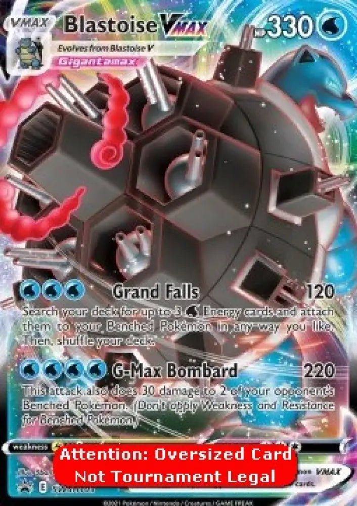 Blastoise VMAX - SWSH Black Star Promos (Oversized) [SWSH-103]