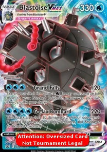 Blastoise VMAX - SWSH Black Star Promos (Oversized) [SWSH-103]
