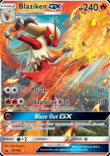Blaziken GX - Celestial Storm (Ultra Rare) [CES-28]