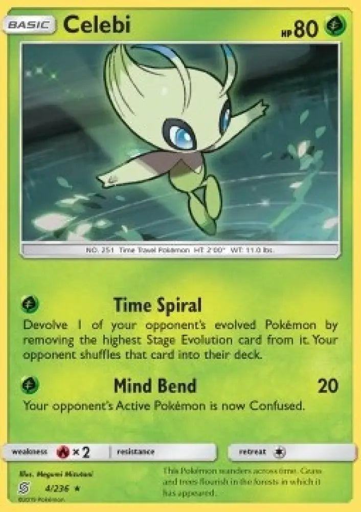 Celebi - Unified Minds (Holo Rare) [UNM-4]