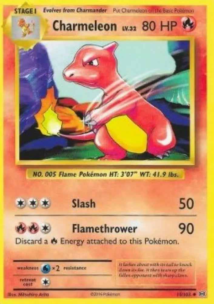 Charmeleon - Evolutions (Uncommon) [EVO-10]