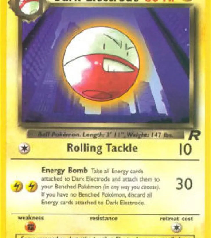 Dark Electrode - Team Rocket (Uncommon) [TR-34]