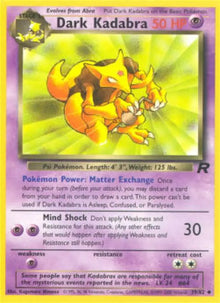 Dark Kadabra - Team Rocket (Uncommon) [TR-39]
