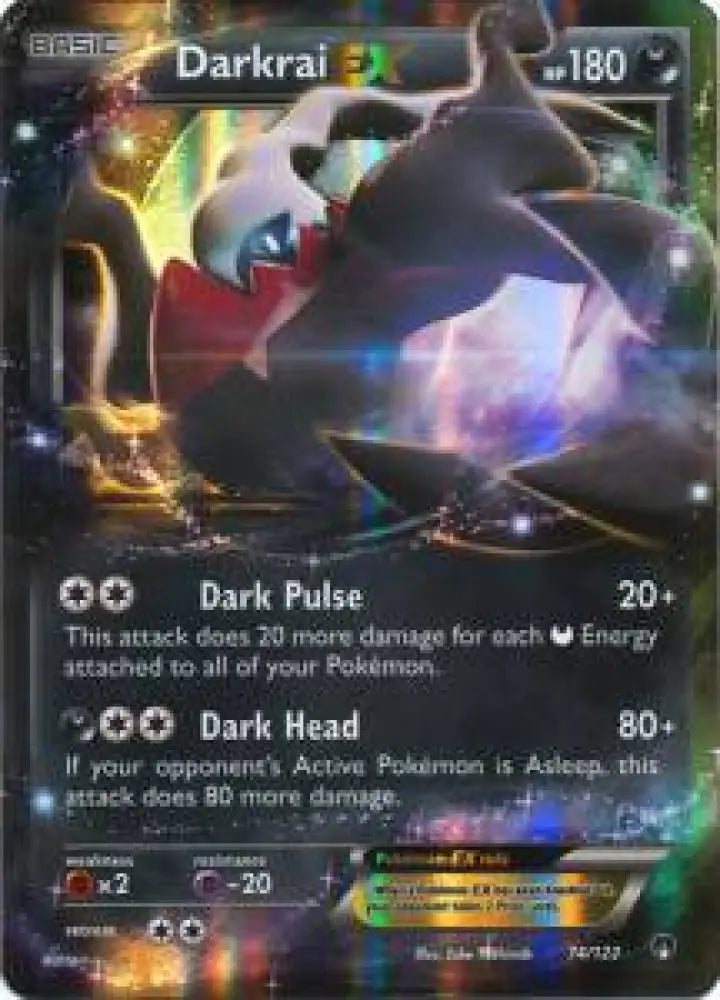 Darkrai EX - BREAKpoint (Ultra Rare) [BKP-74]