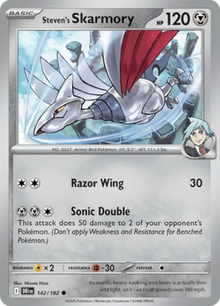 Destined Rivals Steven’s Skarmory 142/182 Englisch - Sammelkarten
