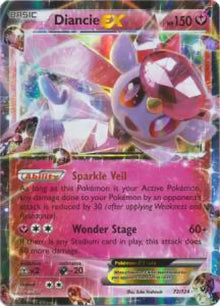 Diancie EX - Fates Collide (Ultra Rare) [FCO-72]