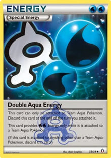 Double Aqua Energy - Double Crisis (Uncommon) [DCR-33]