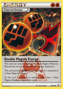 Double Magma Energy - Double Crisis (Uncommon) [DCR-34]