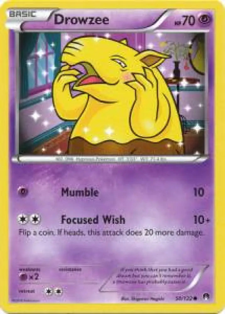 Drowzee - BREAKpoint (Common) [BKP-50]